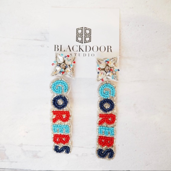 Beaded Ole Miss Rebs Purse Strap Hotty Toddy Collegiate - Picture 3 of 7